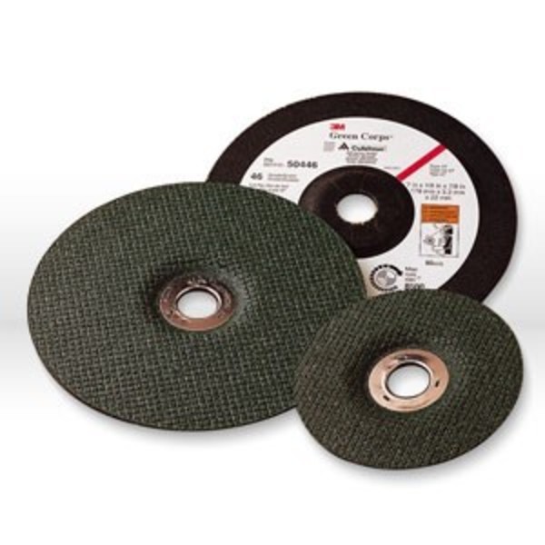 3M Grinding Wheel, 36 Grit, 7"X1/8"X7/8" 51111-50445